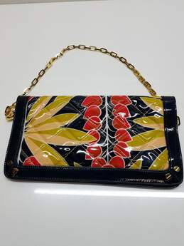 Tory Burch Floral Print Quilted Foldable Clutch alternative image