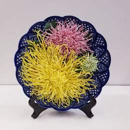 Asian Artwork Creative Ceramic Decorative Plate with Stand alternative image