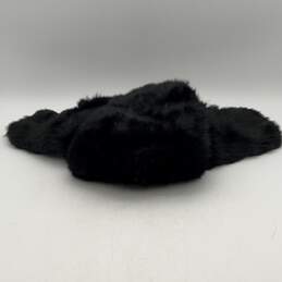 Mad Bomber Mens Black Rabbit Fur Winter Ushanka Trapper Hat Size XL