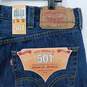 Levi Men's 501 Original Fit Button Fly Straight Leg Jeans Size 38x30 NWT image number 3