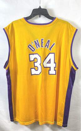 Champion Lakers O'Neal #34 Yellow Jersey - Size X Large alternative image