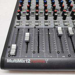 Alesis Multimix 12 FireWire 4 Mic 12 Line Audio Mixer Untested alternative image