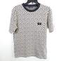 Scotch & Soda Men Ivory Printed Knitted T Shirt M image number 1