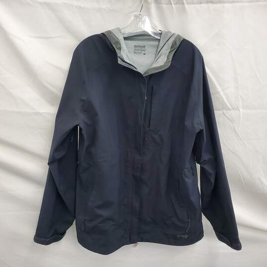 Outdoor Research Women's Black Guardian Rain Jacket Size XL image number 1