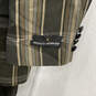 NWT Mens Black Beige Four Button Blazer Vest And Pants Suit Set Sz 42R W35 image number 9