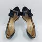 Valentino Garavani Bow D'Orsay Heel Women's Sz.37 Patent Black image number 5
