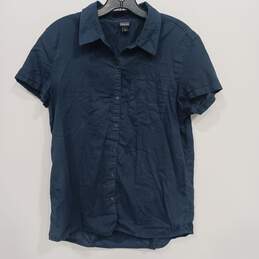 Women’s Patagonia Short Sleeve Button-Up Shirt Sz L