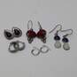 Assortment of 5 Pairs of Sterling Silver Earrings-13.31g image number 1