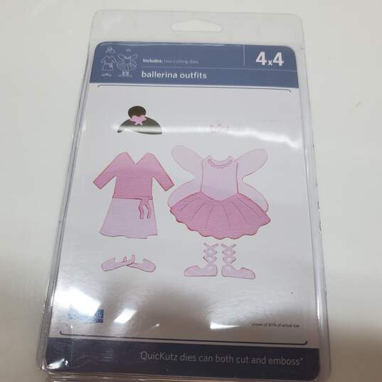 QuicKuts Ballerina Outfits x7, Paper Doll Shoes x1 SEALED image number 4