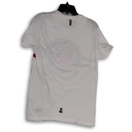 Mens White Neymar JR Batman Crew Neck Short Sleeve Pullover T-Shirt Size 10 alternative image