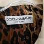 AUTHENTICATED Dolce & Gabbana Cream Wool 2-Piece Skirt Suit Size 42 image number 3