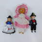 Assorted Lot of Vntg Porcelain Collector Dolls Various Sizes image number 9