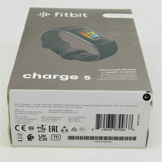 SEALED Fitbit Charge 5 FB21BKBK Activity Tracker image number 7