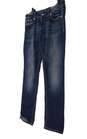 Womens Blue Easy Denim Medium Wash Stretch Capri Jeans Size 28 Junior image number 3