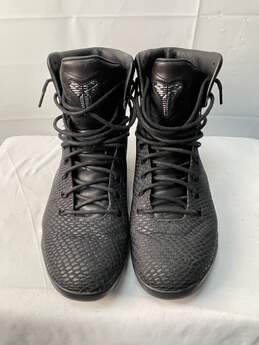 Nike Certified Authentic KOBE IX HIGH EXT QS Black Size 11 IOB