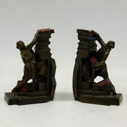 Vintage 1930's K&O Co. Kronheim & Oldenbusch Librarian Pair Of Bookends