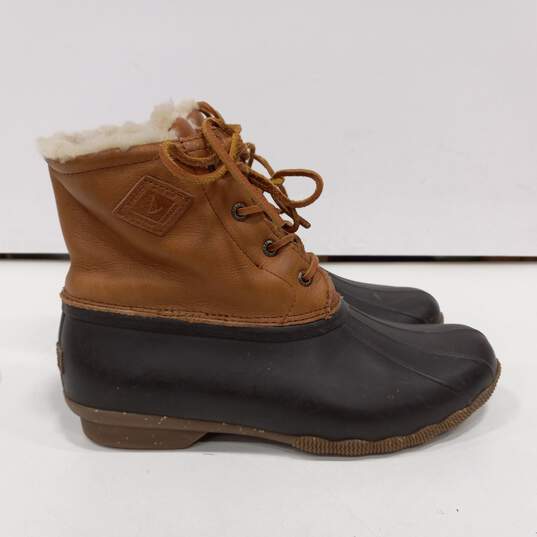 Sperry Saltwater Women's Winter Lux Boots Size 9M image number 1