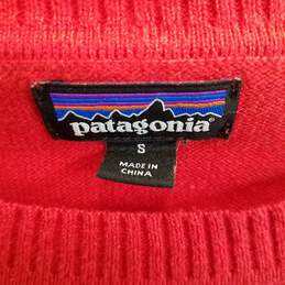 Patagonia Women's Red Cotton Blend Sweater Size S alternative image