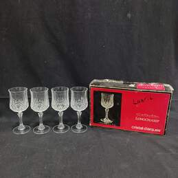 Collection Long Champ Cristal D'arques Glasses IOB