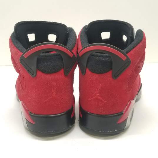 Nike Air Jordan 6 Retro Toro Bravo Sneakers 384665-600 Size 5.5Y/7W image number 4