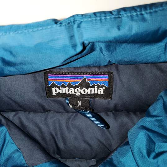 Patagonia Full Zip Puffer Down Vest Size M(10) image number 3
