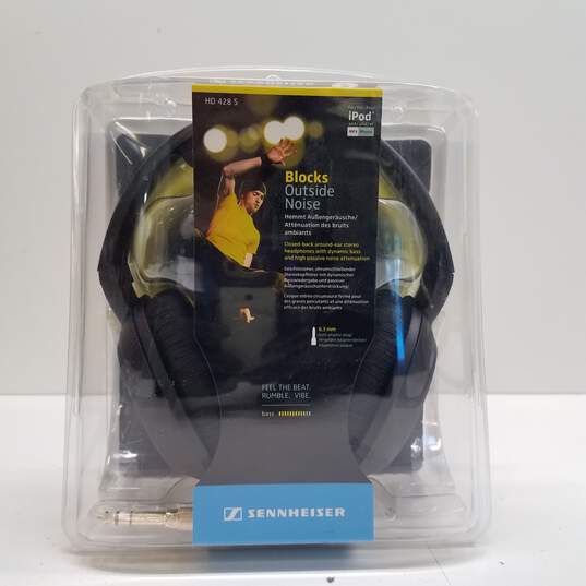 Sennheiser HD 428 S Around-Ear Stereo Headphones NIP image number 1