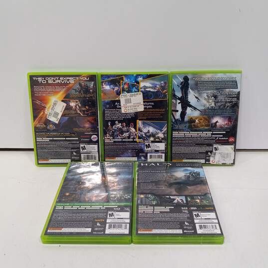 5pc. Bundle of Assorted Xbox 360 Video Games image number 2