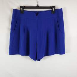 Trina Turk Women Blue Shorts Sz 10