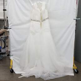 Sheath Style Embedded Boning  Wedding Dress Waist 36in Chest 38in alternative image