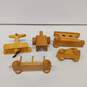Wooden Vehicle Toys Assorted 5pc Lot image number 5