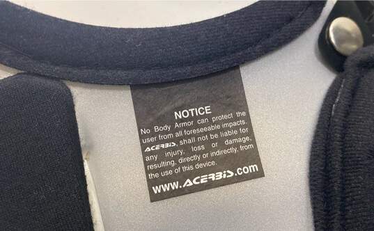 Acerbis Silver Plastic Protector Vest Sz. S/M image number 6