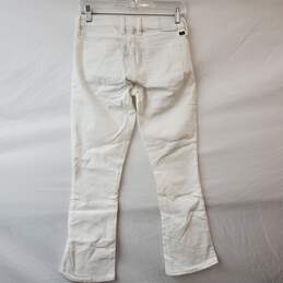 Lucky Brand White Cotton Sofia Boot Women's 2/26R Jeans alternative image