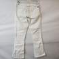 Lucky Brand White Cotton Sofia Boot Women's 2/26R Jeans image number 2