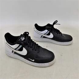 Nike Air Force 1 Low LV8 Black White Men's Shoes Size 9.5 alternative image