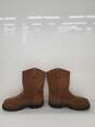 Men Wolverine Wellington Plain-Toe Work Boots Size-10 image number 2
