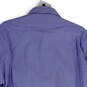 NWT Mens Blue Striped Spread Collar Long Sleeve Button-Up Shirt Size 39/40 image number 4