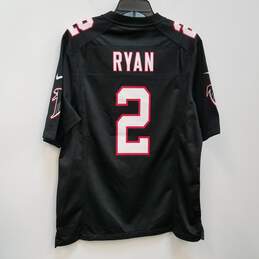 Mens Black On Field Atlanta Falcons Matt Ryan#2 NFL Football Jersey Size M alternative image