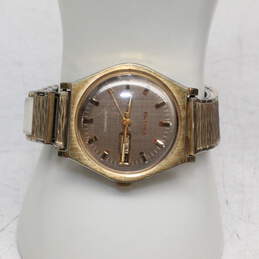 Vintage Bulova 10K Rolled Gold Plate 17 Jewel Automatic Perpetual Calendar Watch - 59.8g alternative image