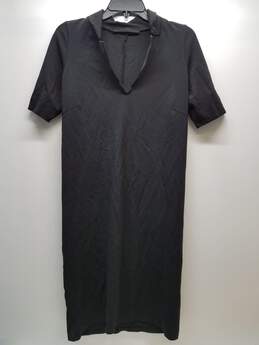 Tom Tishby Black Shirt Dress Size 4