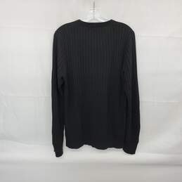 Burberry Brit Dark Gray Cashmere Blend Sweater MN Size M alternative image
