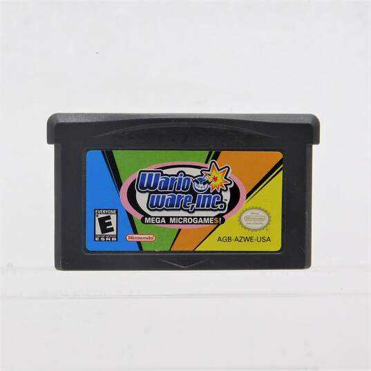Wario Ware Mega Microgames Nintendo Game Boy Advance Game Only image number 1
