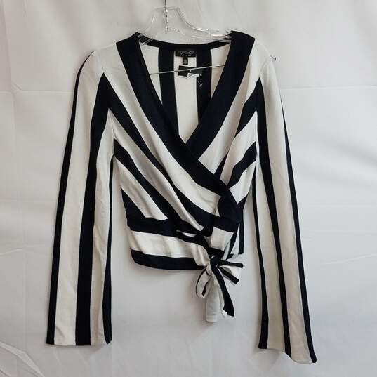 Topshop Topshop Striped Sweater Size 8 image number 1