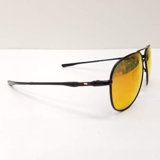 Oakley Elmont Black Mirrored Sunglasses image number 3