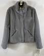Maralyn & Me Gray Reversible Faux Fur Jacket - Size Large image number 1