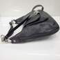 Coach Kristin Black Leather Hobo Shoulder Bag 16808 image number 6