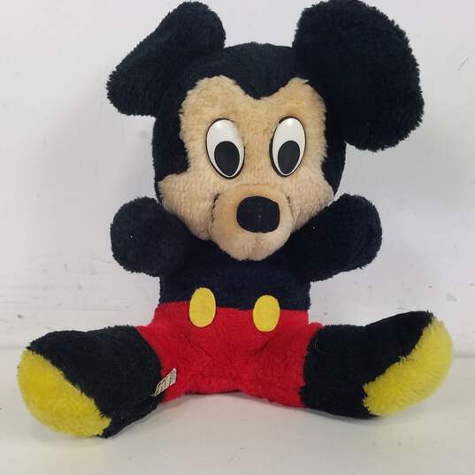 Mickey Mouse Vintage Stuffed Toys Lot of 3  Disney's Mickey image number 2