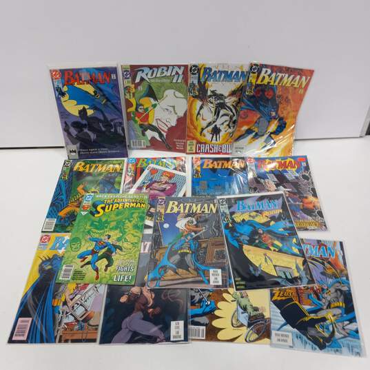 15pc Set of Assorted DC Comic Books image number 1