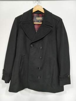Men’s Pendleton Wool Pea Coat Sz XL