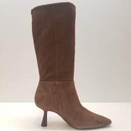 Sam Edelman Samira Brown Suede Heeled Boots Women's Size 8M alternative image