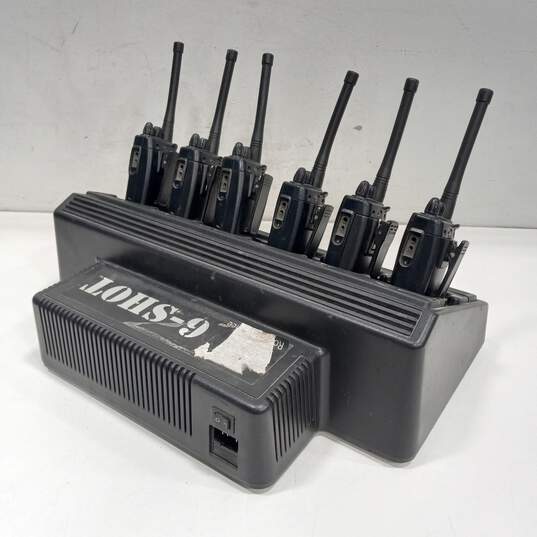 6 Way Charger RC-2022 with Walkie Talkies image number 6